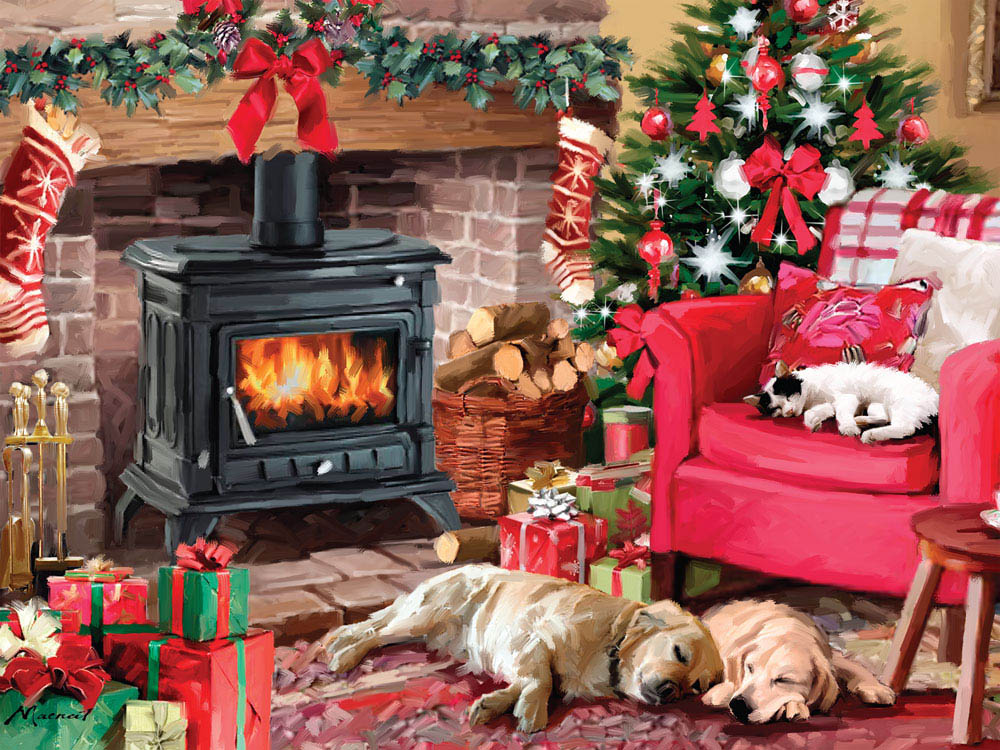 Cozy Christmas Puzzle  Jigsaw Puzzles