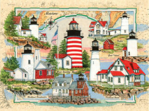 10530 Lighthouses of Maine