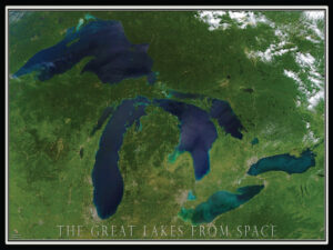 20603 Great Lakes from Space