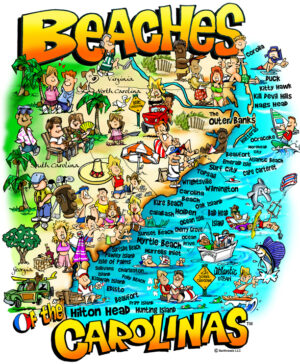 30602 Beaches of the Carolinas