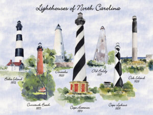 40575 Lighthouses of North Carolina