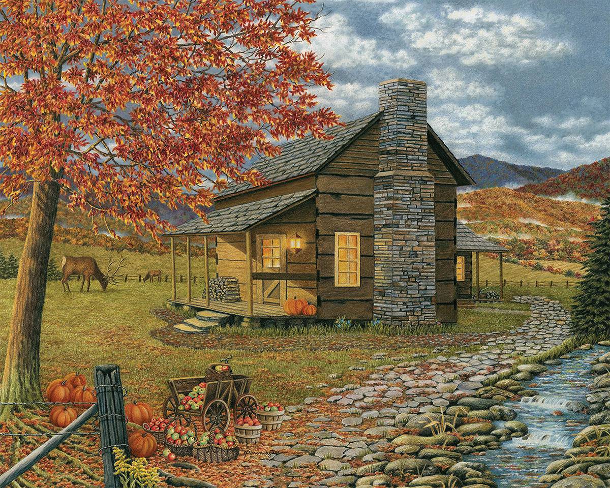 Summer Rural Landscape Jigsaw Puzzle Online