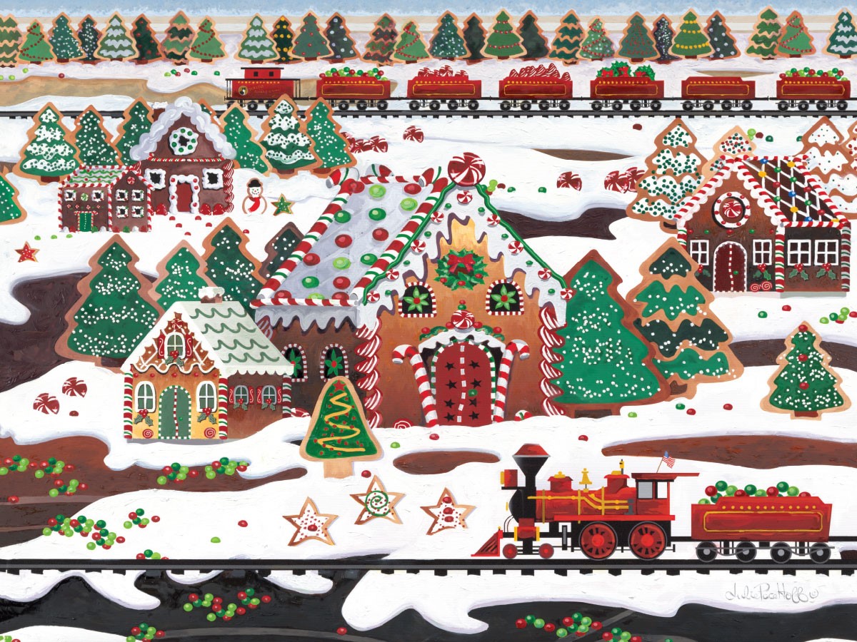 Gingerbread　Jigsaw　Christmas　Puzzles