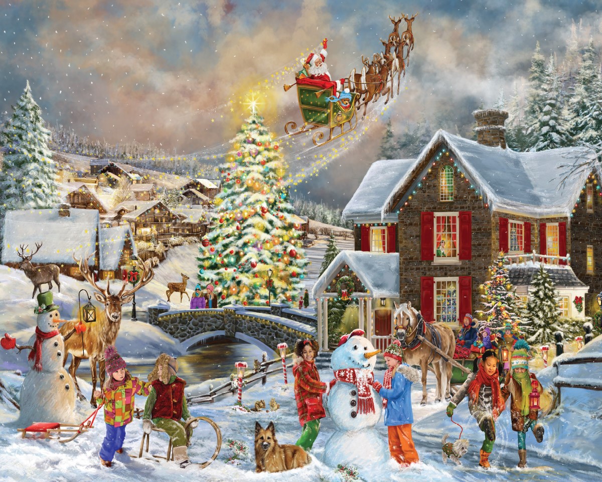 Christmas jigsaw deals