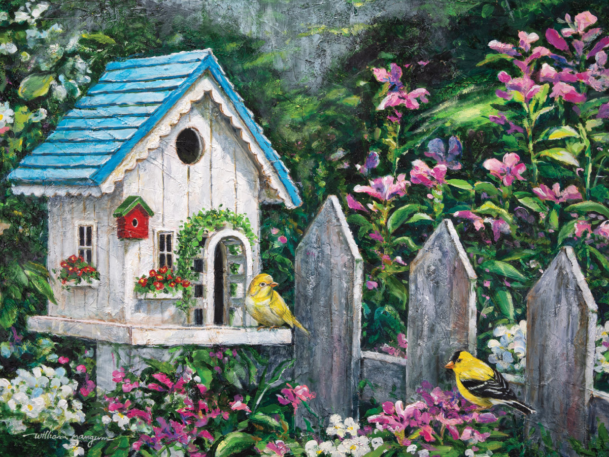 1000 Piece Bird Puzzle - British National Park Bird Identification Jigsaw For Adults